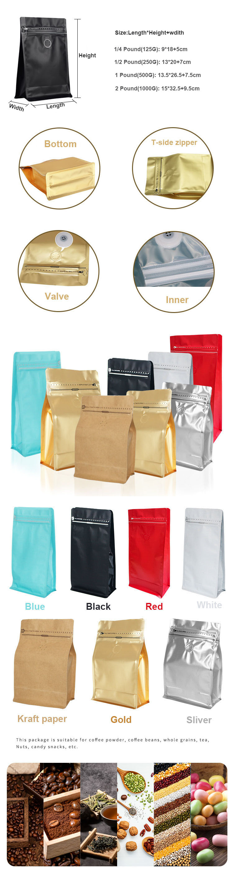 coffee packaging bags
