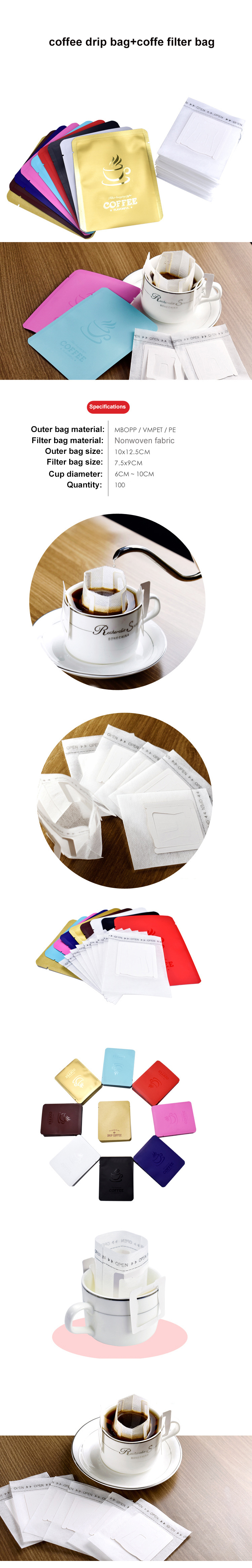 drip coffee filter bag