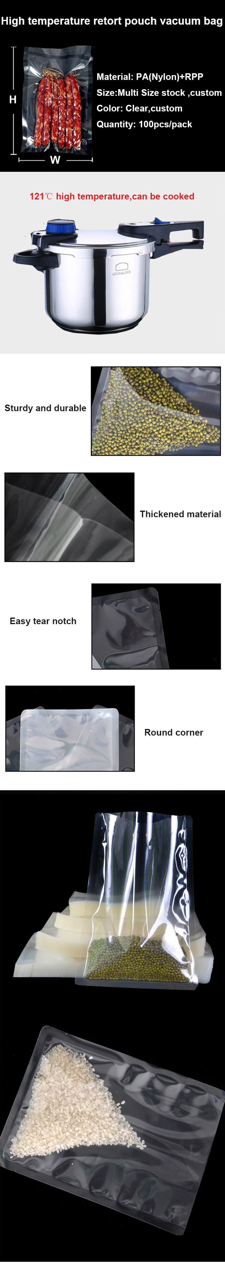 vacuum retort bag