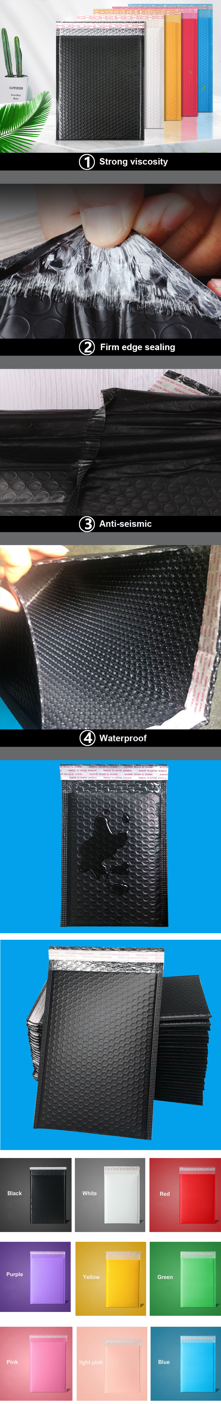 custom bubble mail bag