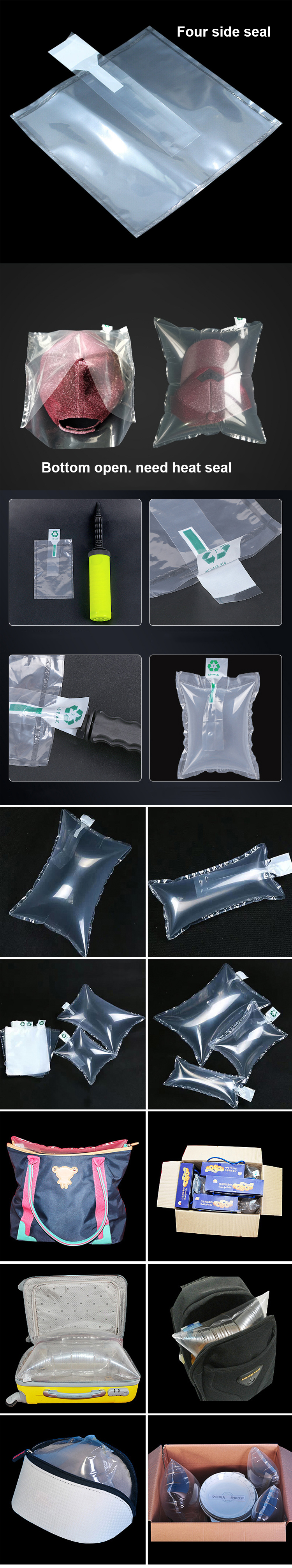 column air bag packaging